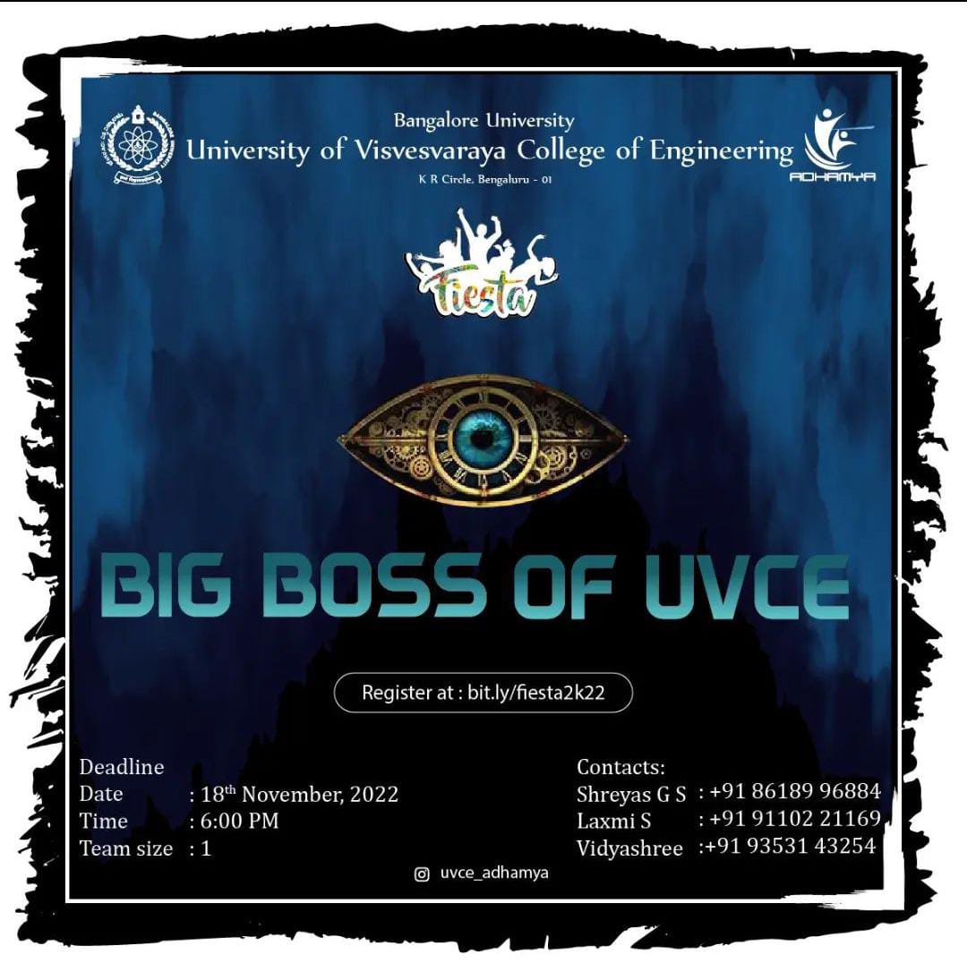 Big Boss of UVCE